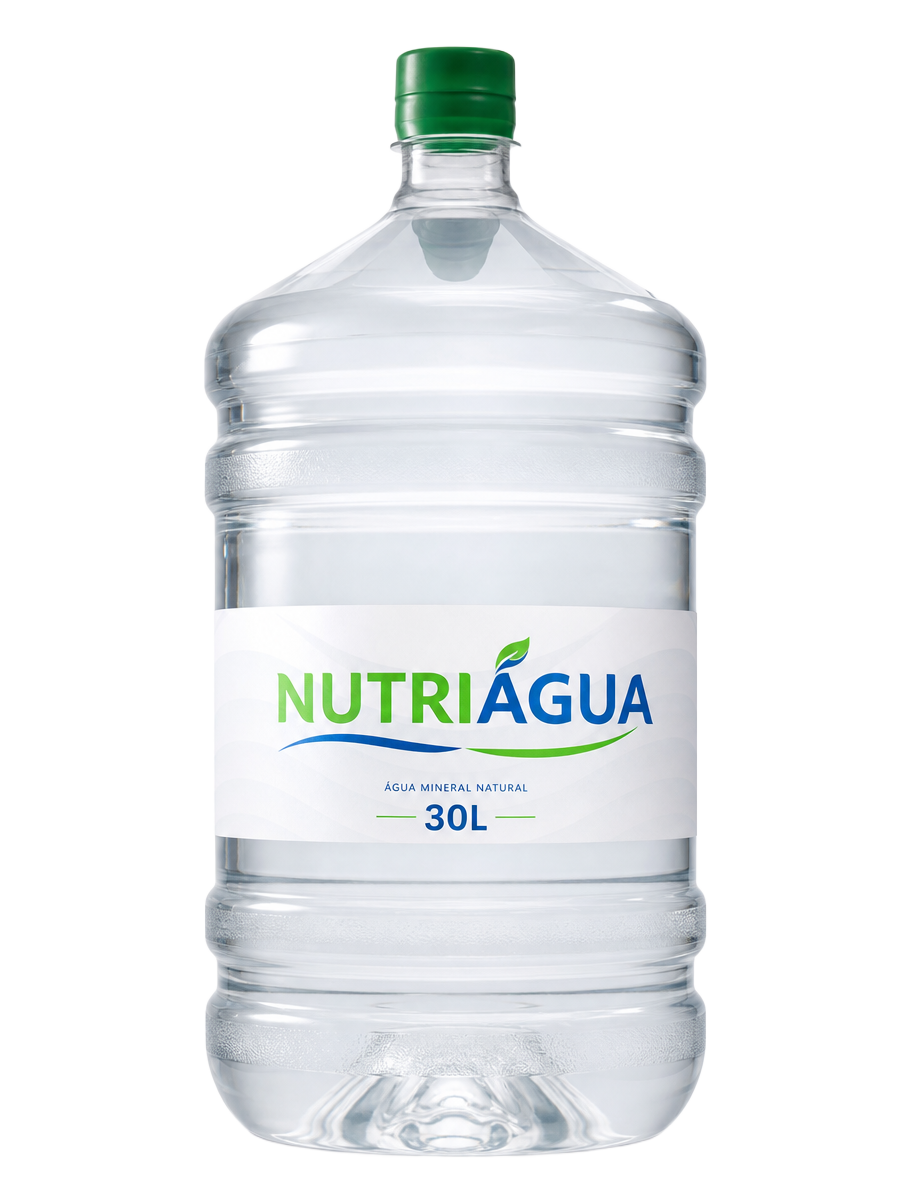 Galão de 30 litros da marca Nutriágua